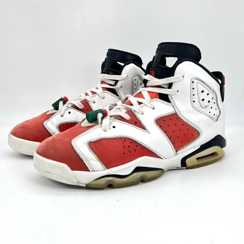 Nike Unisex Kids Air Jordan 6 Retro Gatorade 384665-145 White Sneaker Shoes 7Y